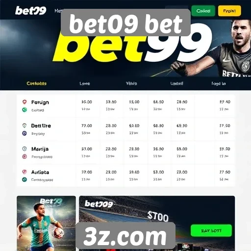 Bet09 bet apresenta novas opções de apostas esportivas